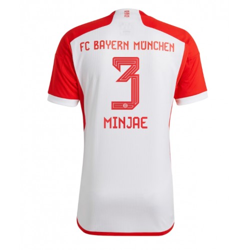 Fotbalové Dres Bayern Munich Kim Min-jae #3 Domácí 2023-24 Krátký Rukáv